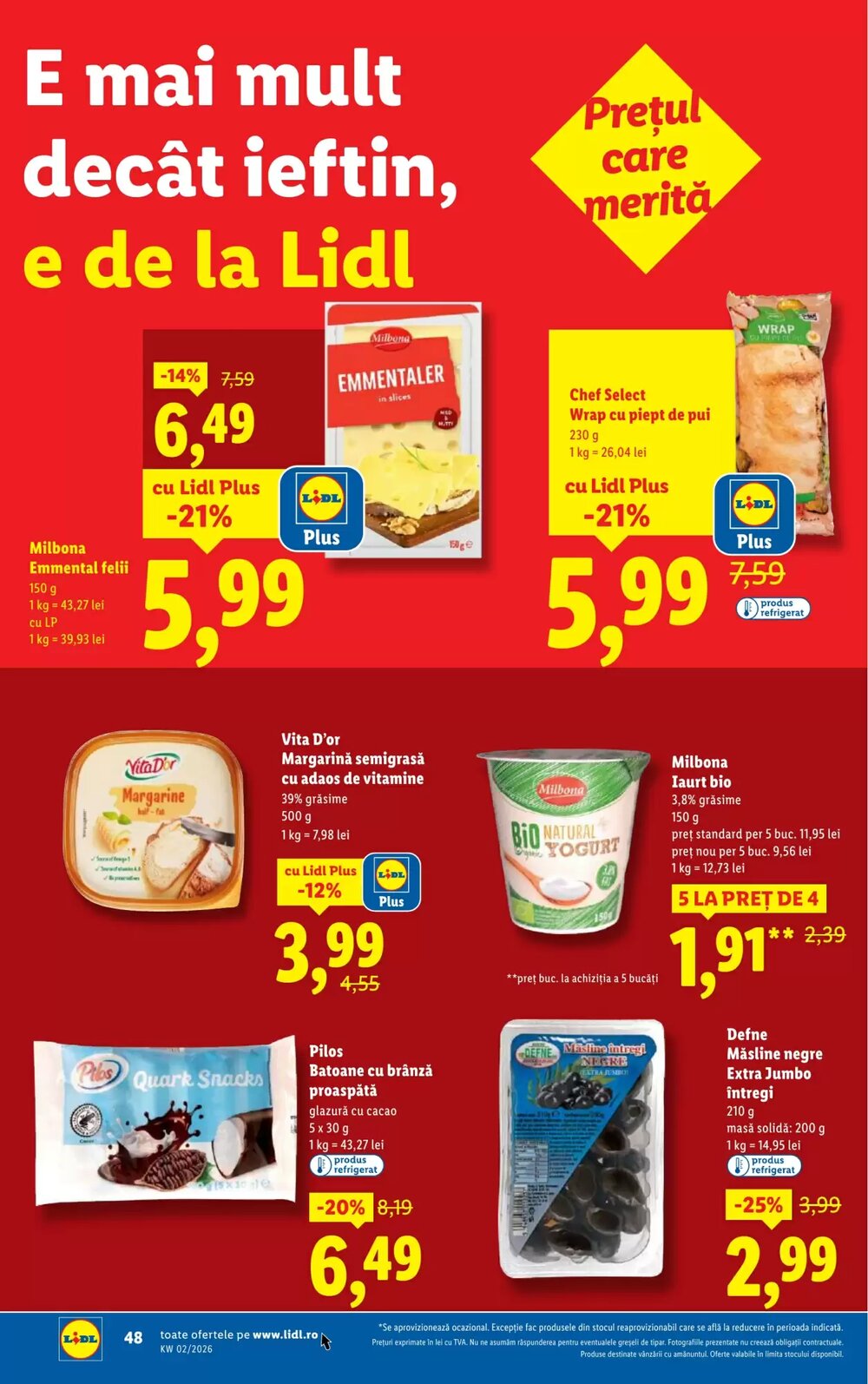 Catalogul cu oferte Lidl valabil de la 05.01.2026 - Pagina 48.