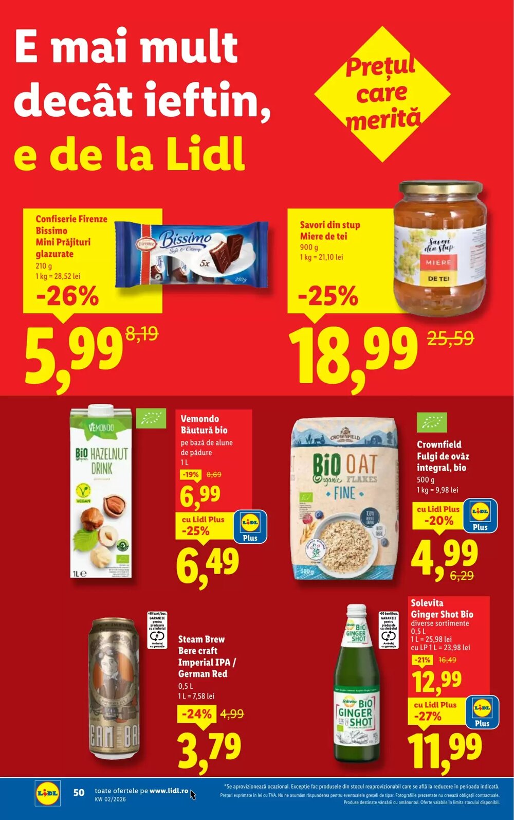 Catalogul cu oferte Lidl valabil de la 05.01.2026 - Pagina 50.