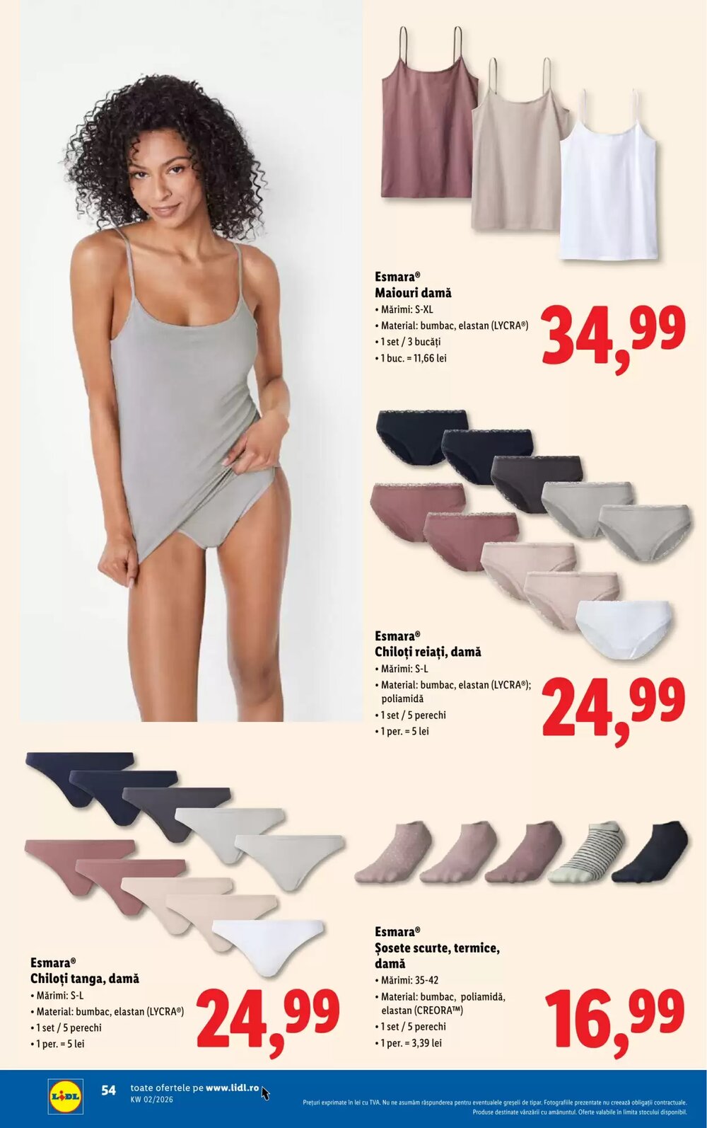 Catalogul cu oferte Lidl valabil de la 05.01.2026 - Pagina 54.