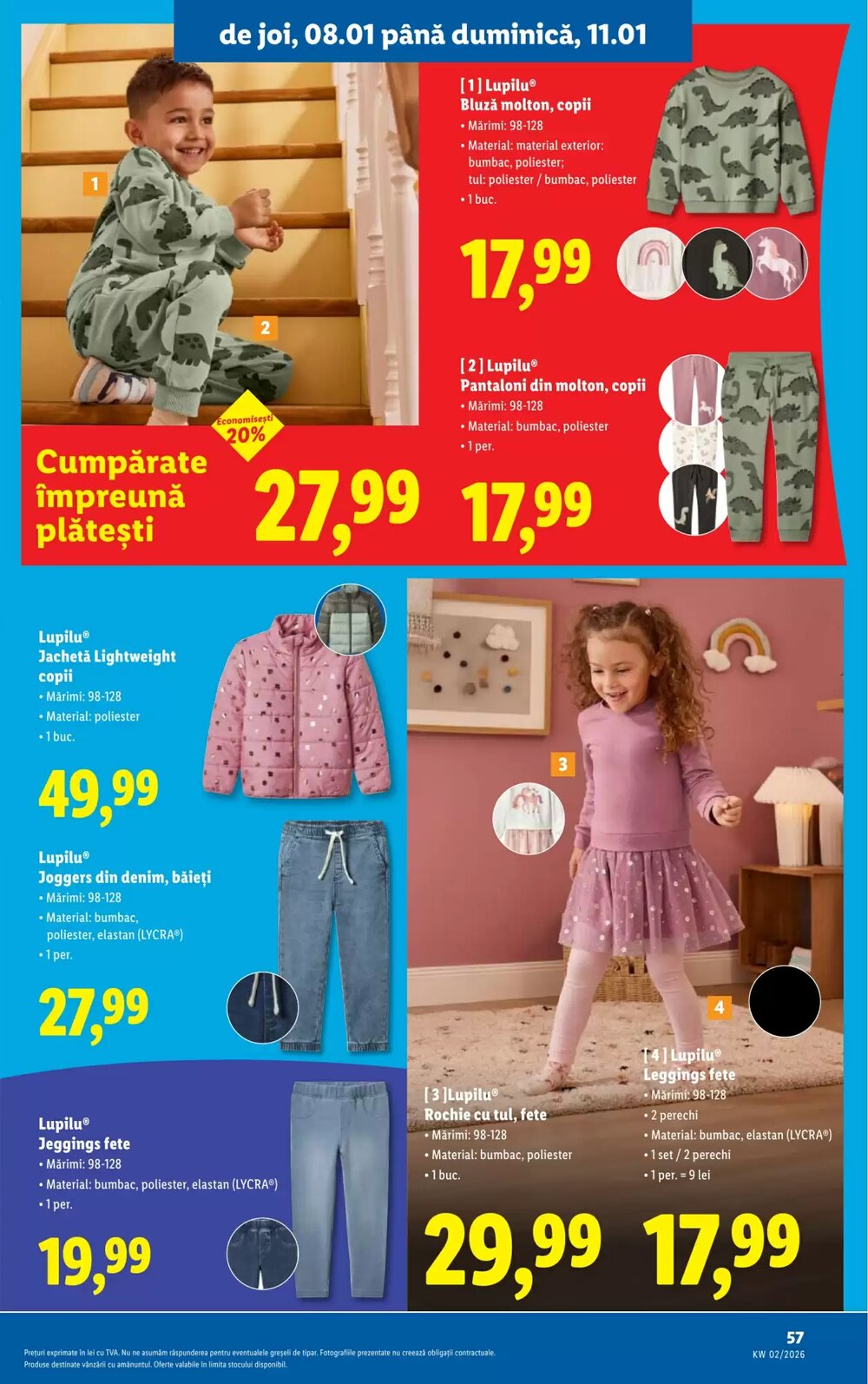 Catalogul cu oferte Lidl valabil de la 05.01.2026 - Pagina 57.