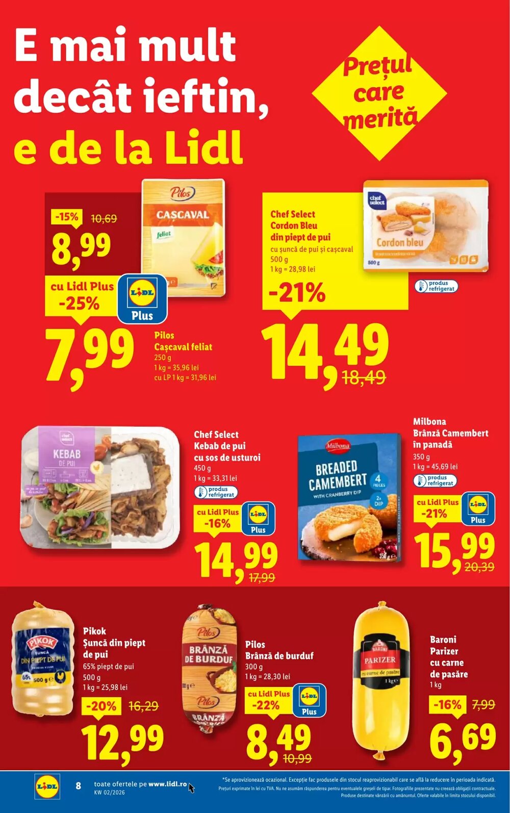 Catalogul cu oferte Lidl valabil de la 05.01.2026 - Pagina 8.
