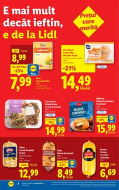 Catalogul cu oferte Lidl valabil de la 05.01.2026 - Pagina 8.
