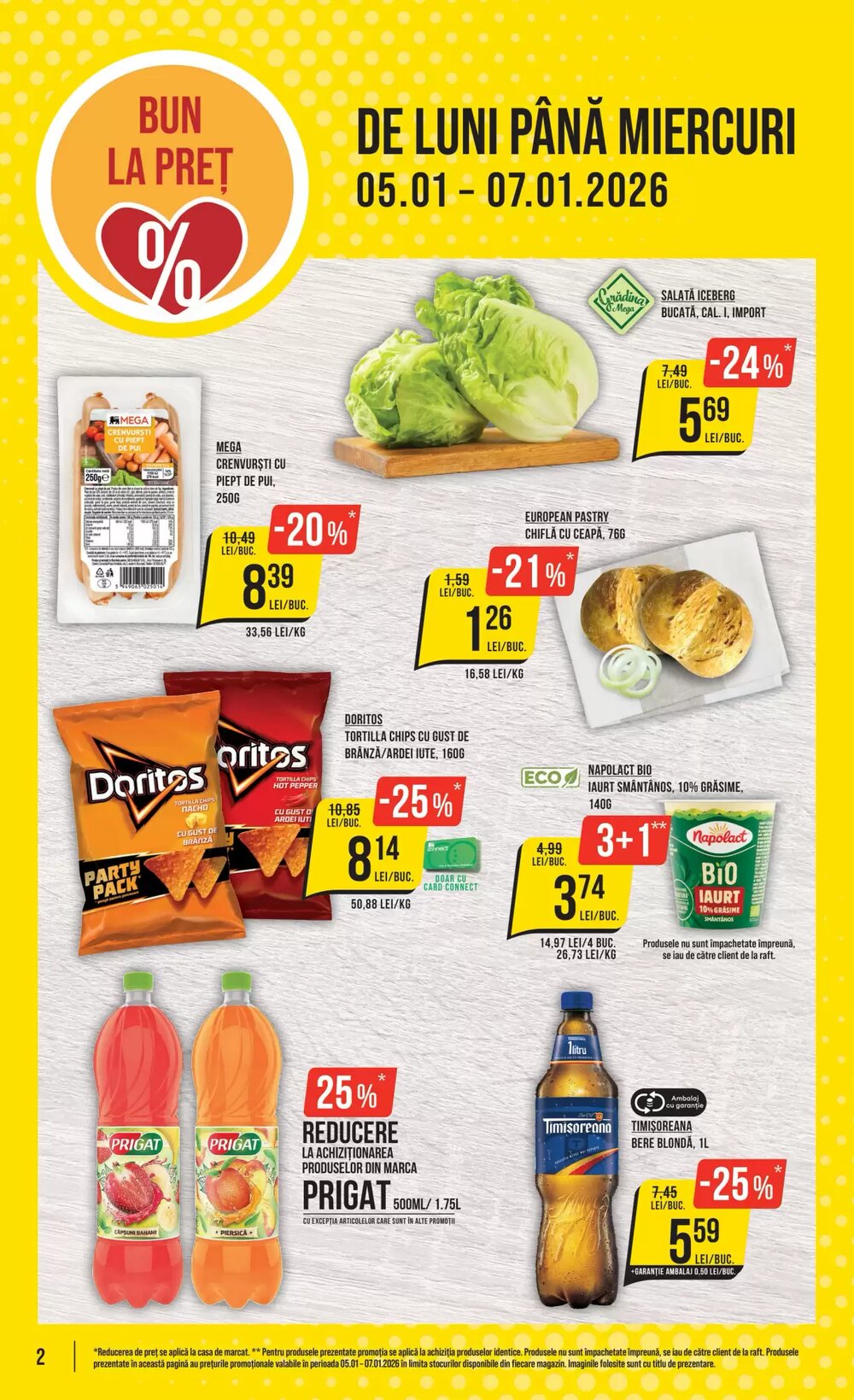 Catalogul cu oferte Mega Image valabil de la 05.01.2026 - Pagina 2.