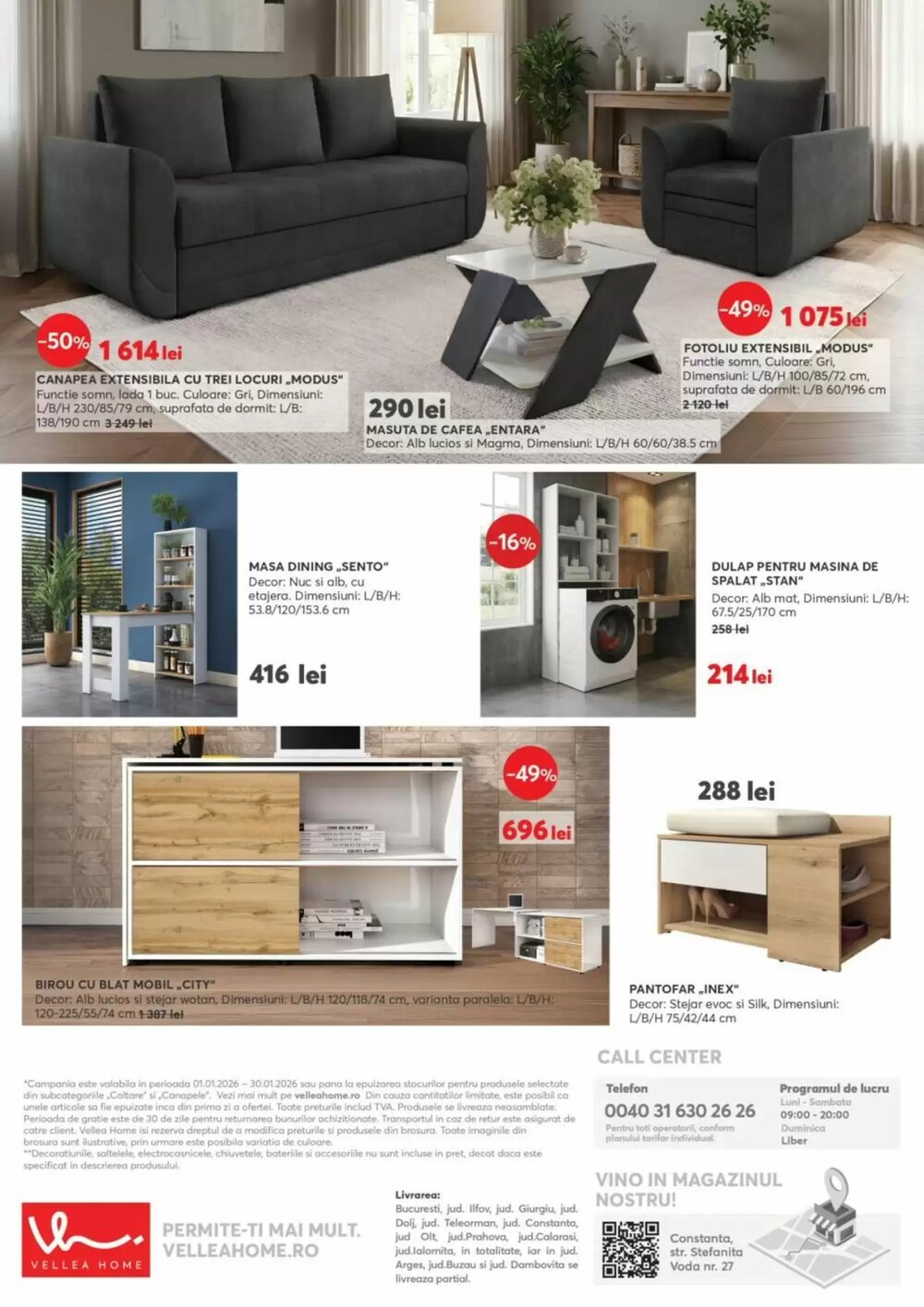 Catalogul cu oferte Mobila Videnov valabil de la 05.01.2026 - Pagina 12.