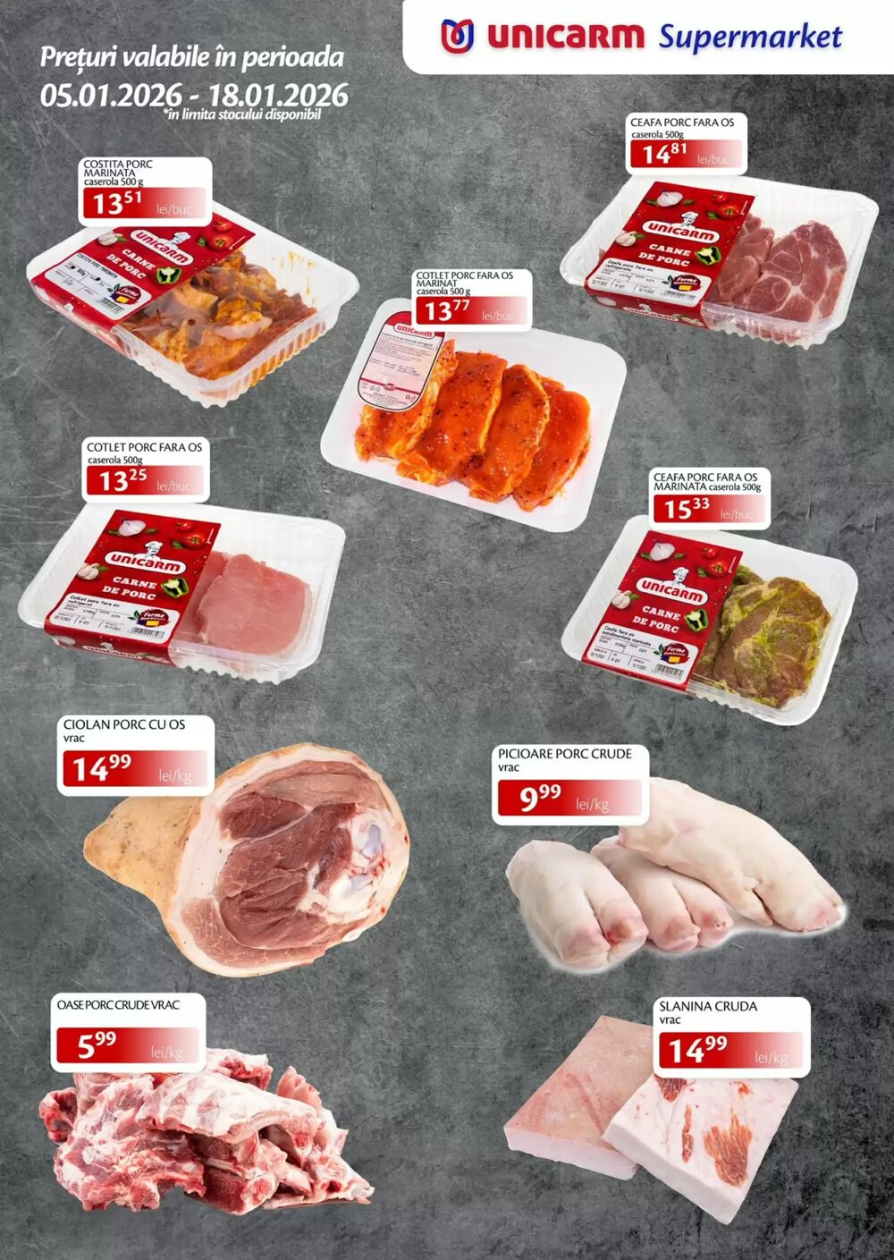 Catalogul cu oferte Unicarm valabil de la 05.01.2026 - Pagina 2.