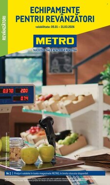 Catalogul cu oferte Metro valabil de la 05.01.2026 - Pagina 1.