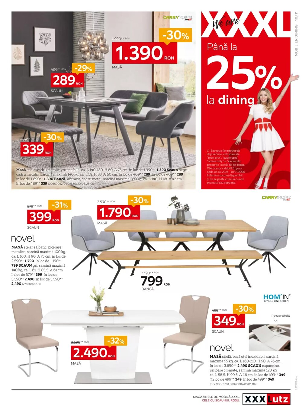 Catalogul cu oferte XXXLutz valabil de la 05.01.2026 - Pagina 11.