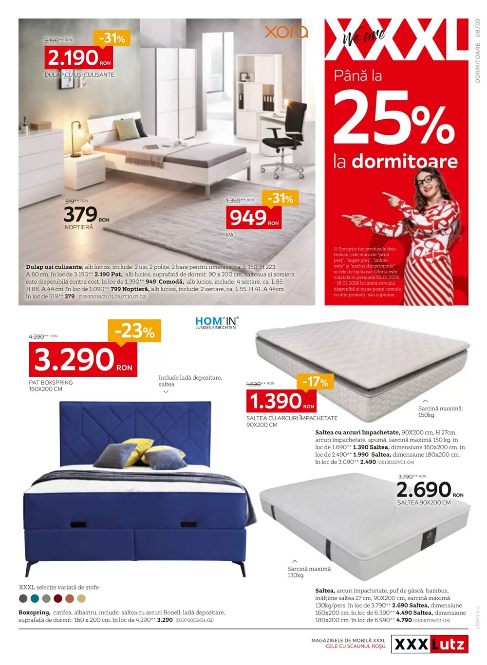 Catalogul cu oferte XXXLutz valabil de la 05.01.2026 - Pagina 9.