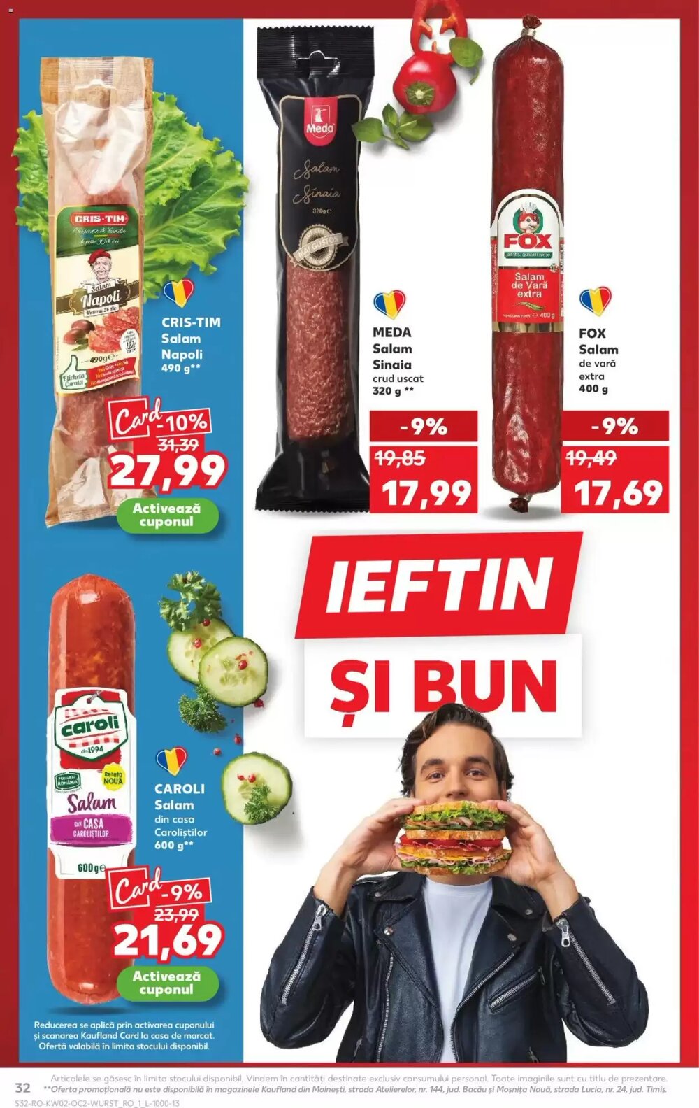 Catalogul cu oferte Kaufland valabil de la 06.01.2026 - Pagina 32.