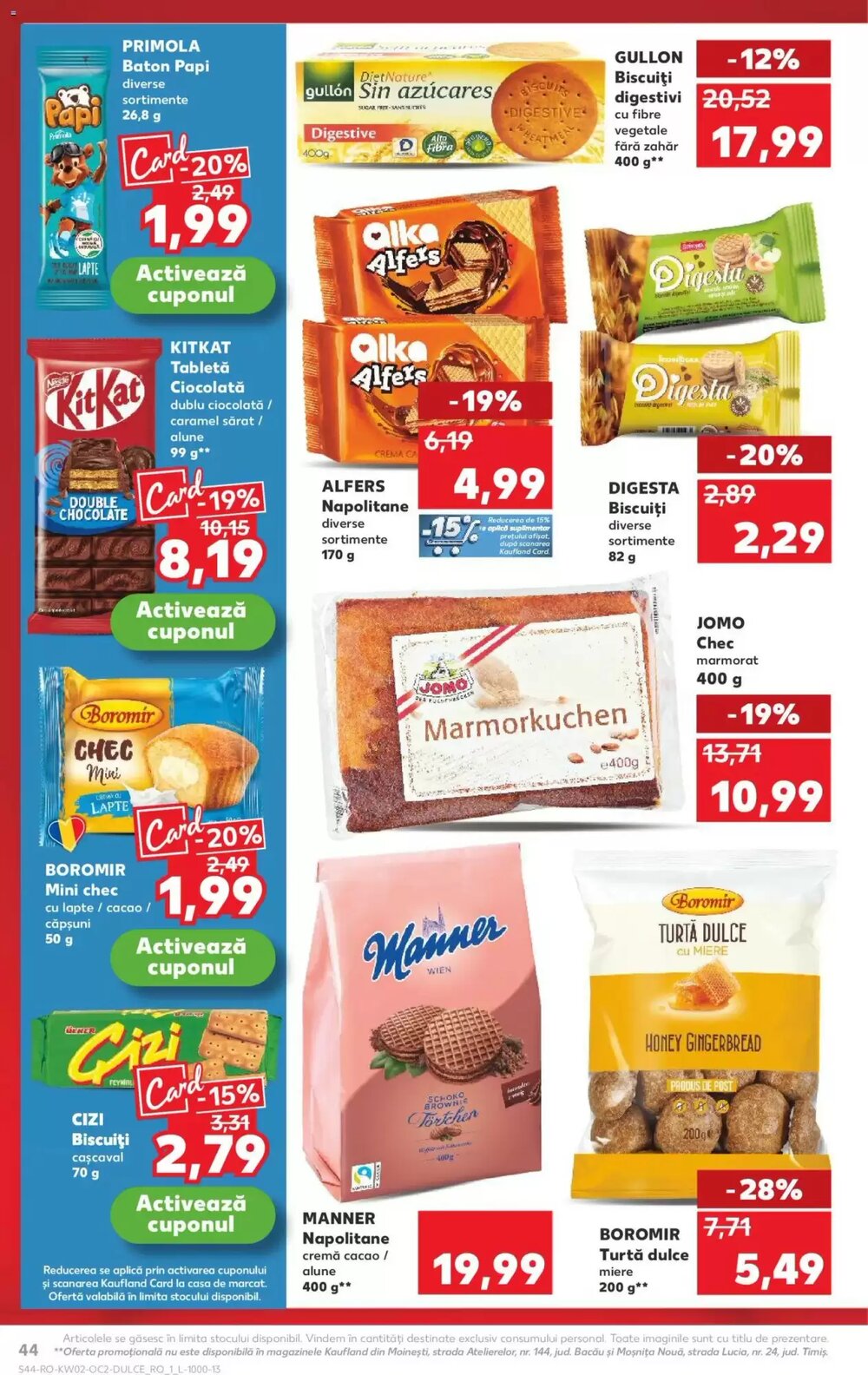 Catalogul cu oferte Kaufland valabil de la 06.01.2026 - Pagina 44.