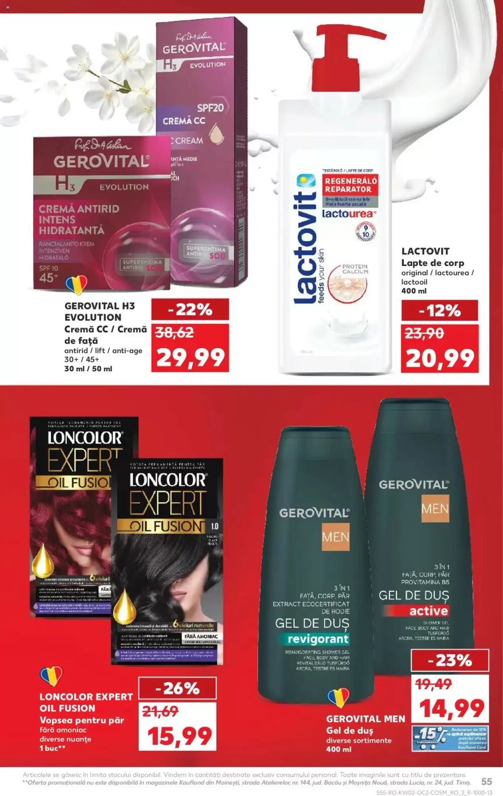 Catalogul cu oferte Kaufland valabil de la 06.01.2026 - Pagina 55.