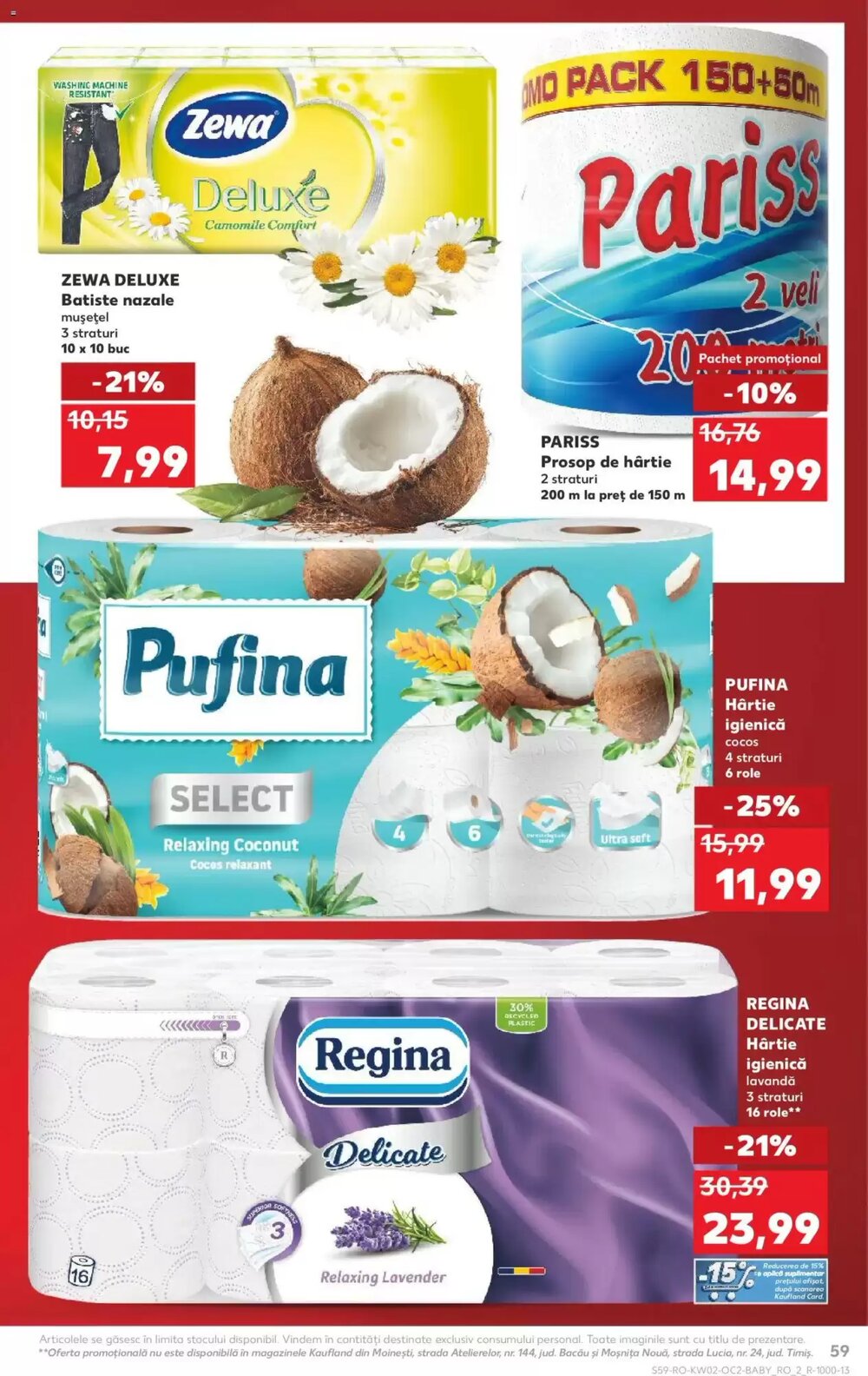 Catalogul cu oferte Kaufland valabil de la 06.01.2026 - Pagina 59.
