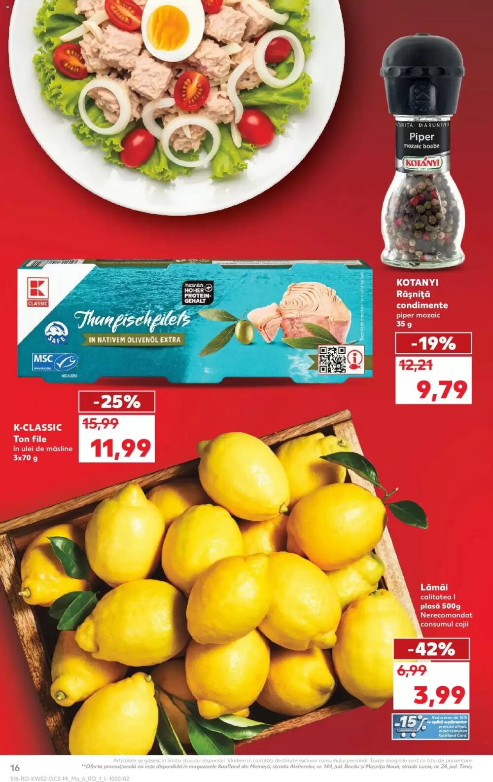 Catalogul cu oferte Kaufland valabil de la 06.01.2026 - Pagina 16.