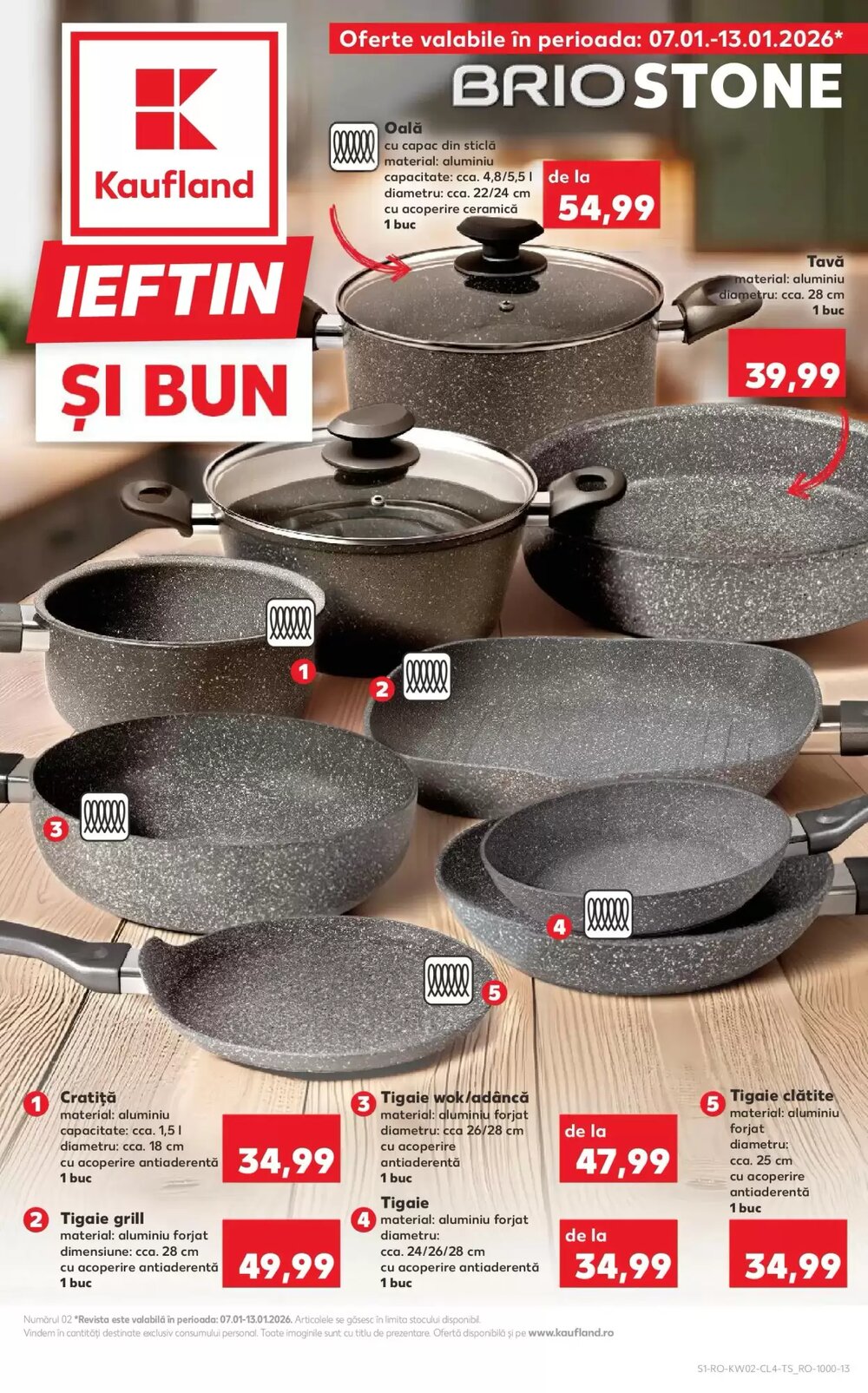 Catalogul cu oferte Kaufland valabil de la 07.01.2026 - Pagina 1.