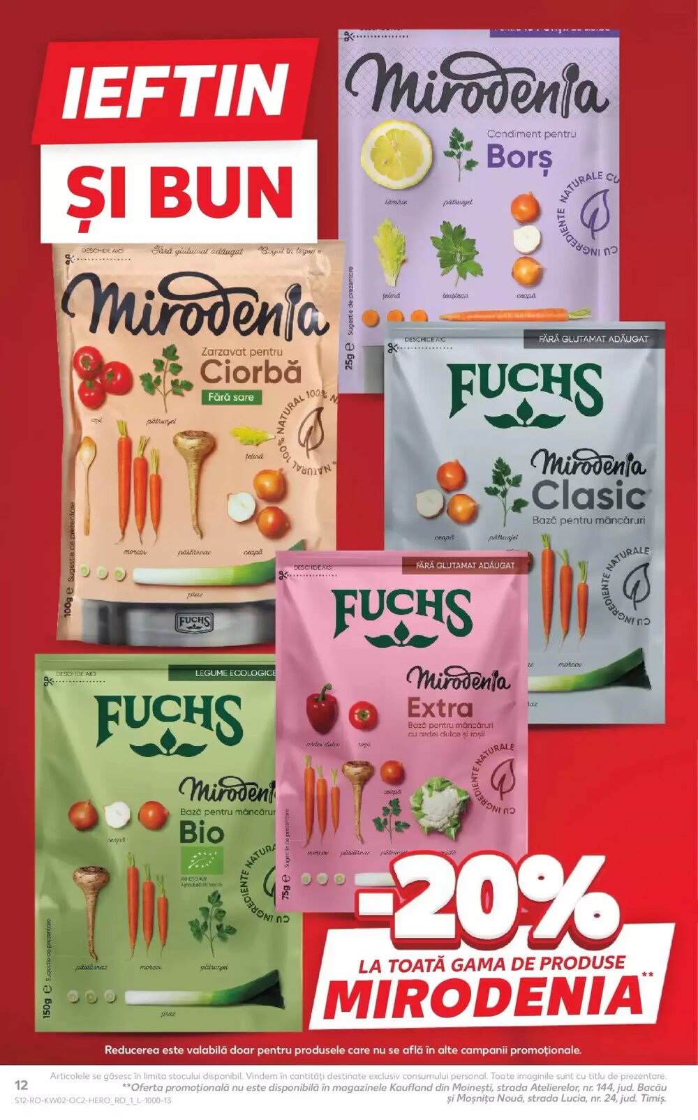 Catalogul cu oferte Kaufland valabil de la 07.01.2026 - Pagina 12.