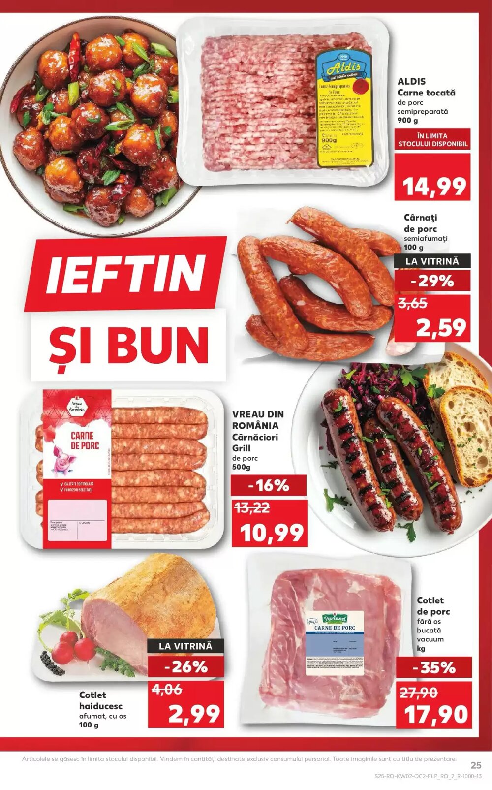 Catalogul cu oferte Kaufland valabil de la 07.01.2026 - Pagina 25.