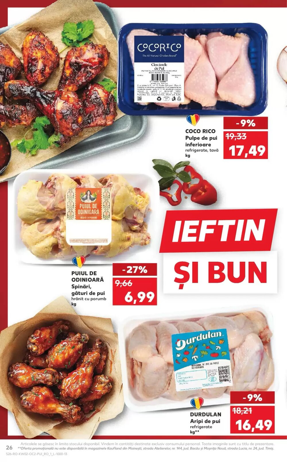 Catalogul cu oferte Kaufland valabil de la 07.01.2026 - Pagina 26.