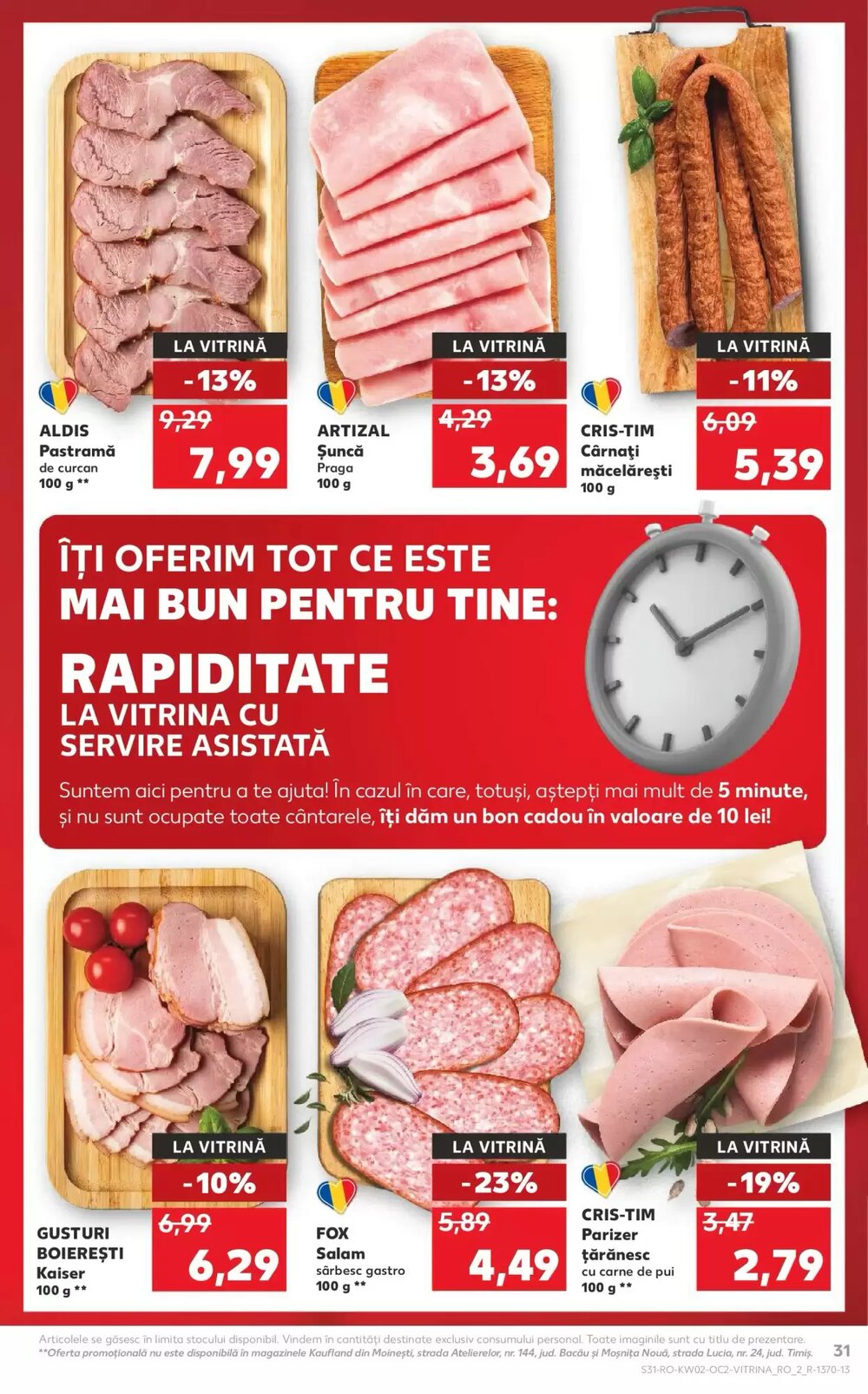 Catalogul cu oferte Kaufland valabil de la 07.01.2026 - Pagina 31.