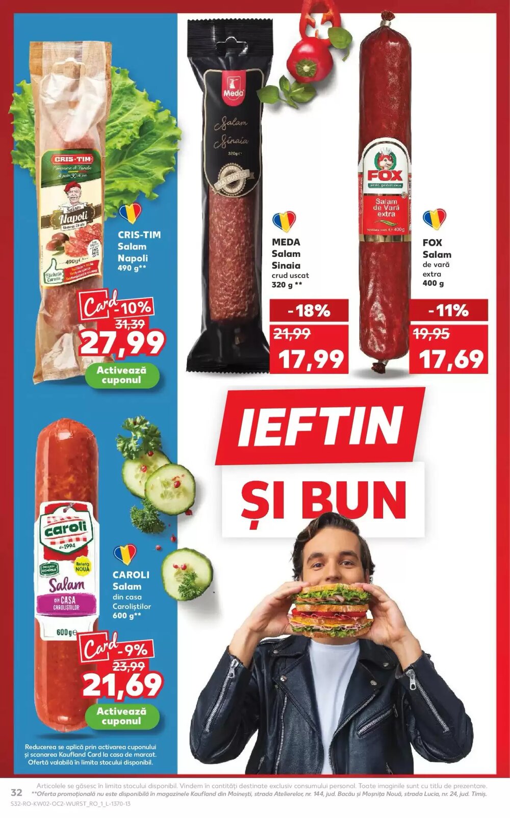 Catalogul cu oferte Kaufland valabil de la 07.01.2026 - Pagina 32.