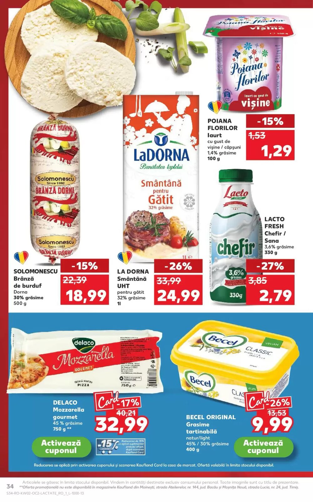 Catalogul cu oferte Kaufland valabil de la 07.01.2026 - Pagina 34.