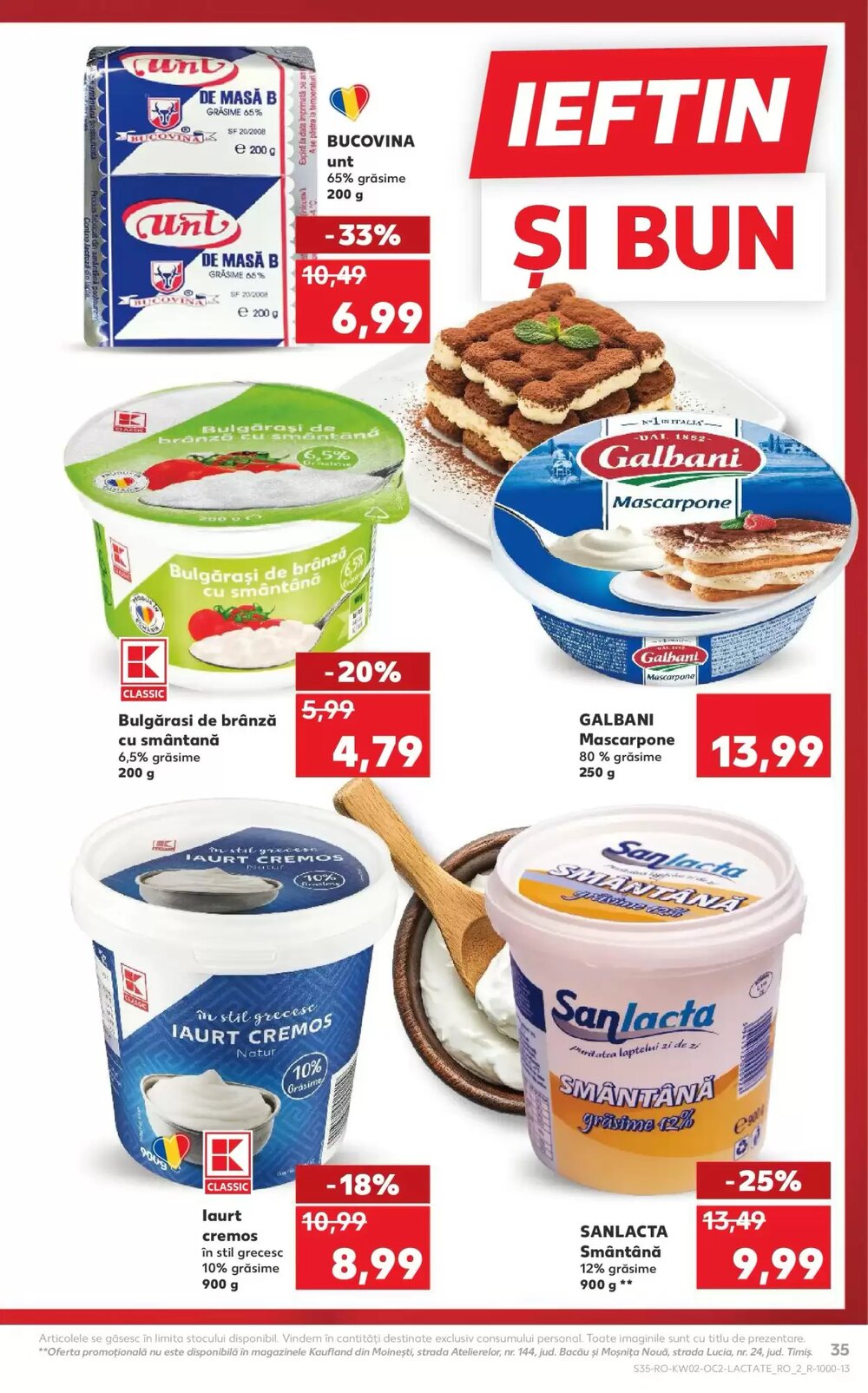 Catalogul cu oferte Kaufland valabil de la 07.01.2026 - Pagina 35.