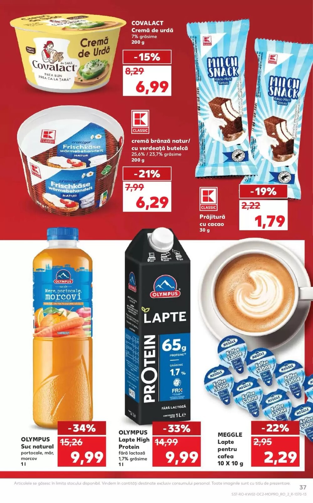 Catalogul cu oferte Kaufland valabil de la 07.01.2026 - Pagina 37.