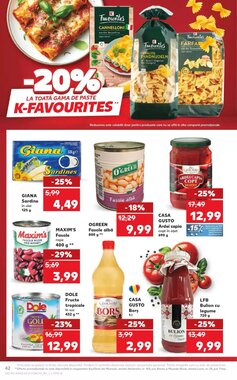 Catalogul cu oferte Kaufland valabil de la 07.01.2026 - Pagina 42.