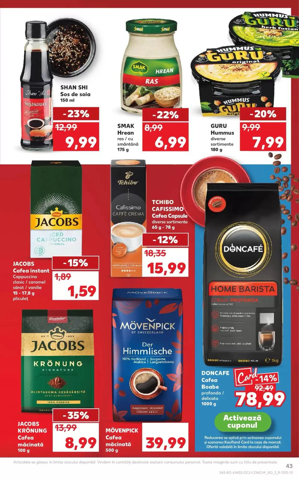Catalogul cu oferte Kaufland valabil de la 07.01.2026 - Pagina 43.