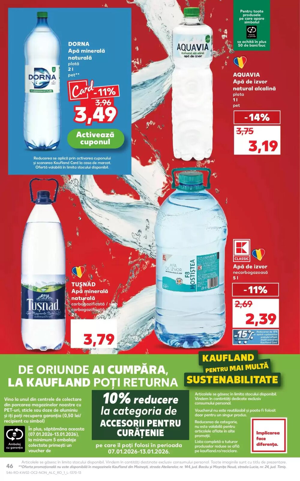Catalogul cu oferte Kaufland valabil de la 07.01.2026 - Pagina 46.
