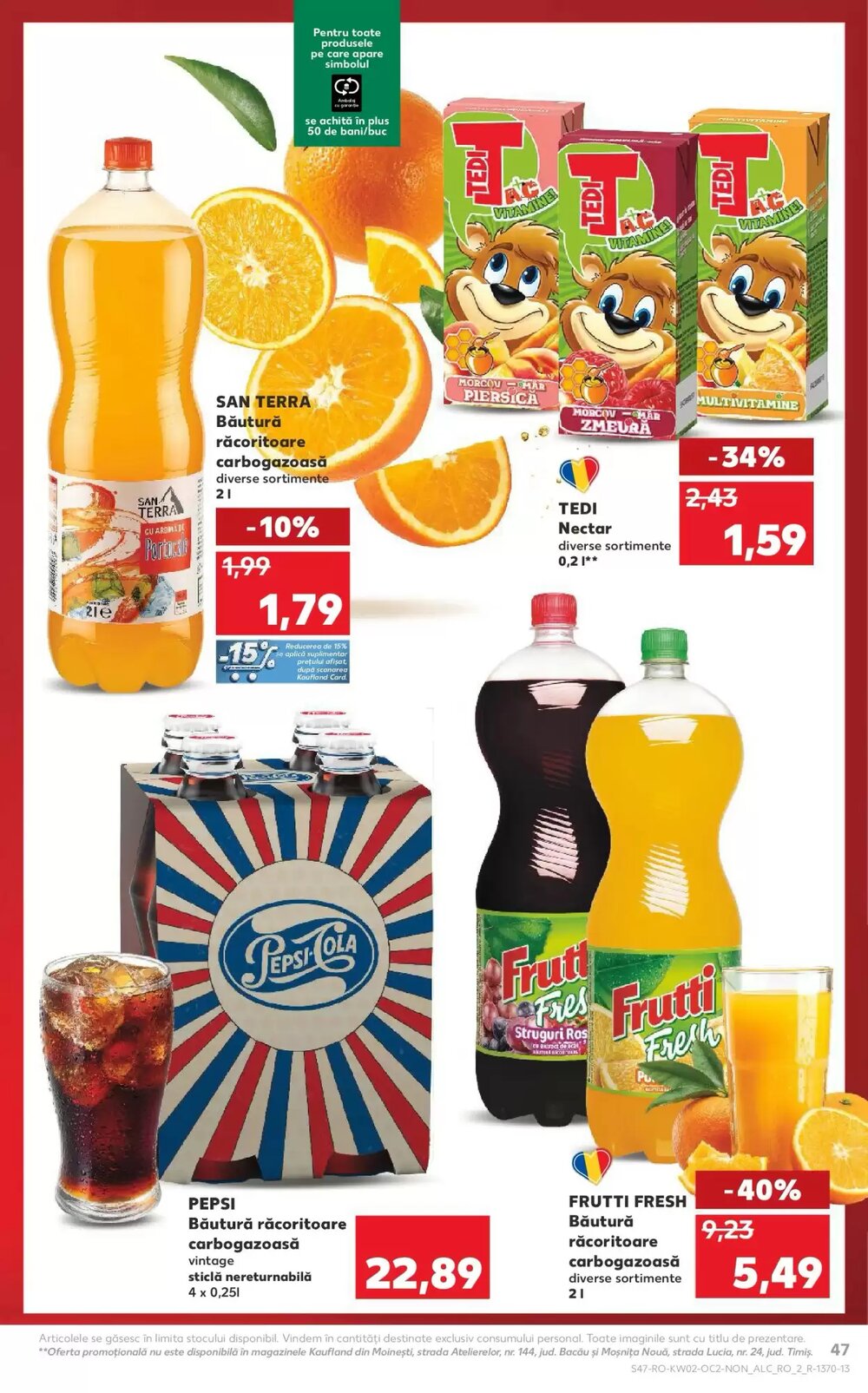 Catalogul cu oferte Kaufland valabil de la 07.01.2026 - Pagina 47.