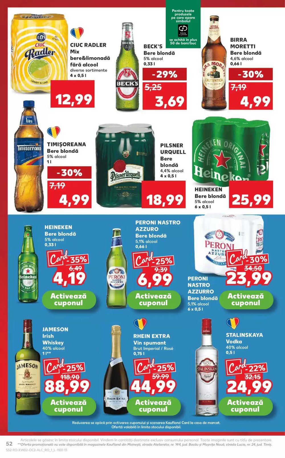 Catalogul cu oferte Kaufland valabil de la 07.01.2026 - Pagina 52.