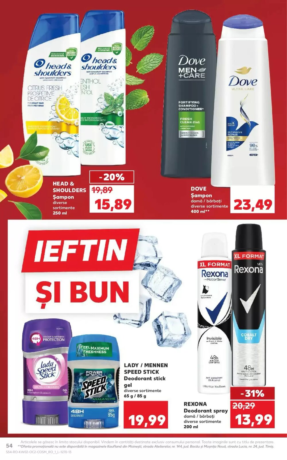 Catalogul cu oferte Kaufland valabil de la 07.01.2026 - Pagina 54.