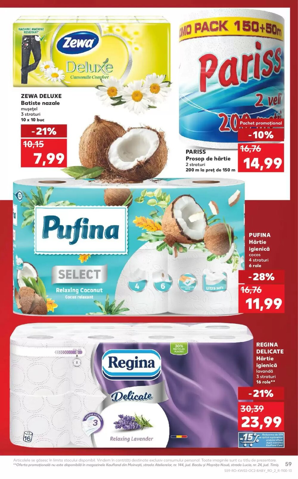 Catalogul cu oferte Kaufland valabil de la 07.01.2026 - Pagina 59.