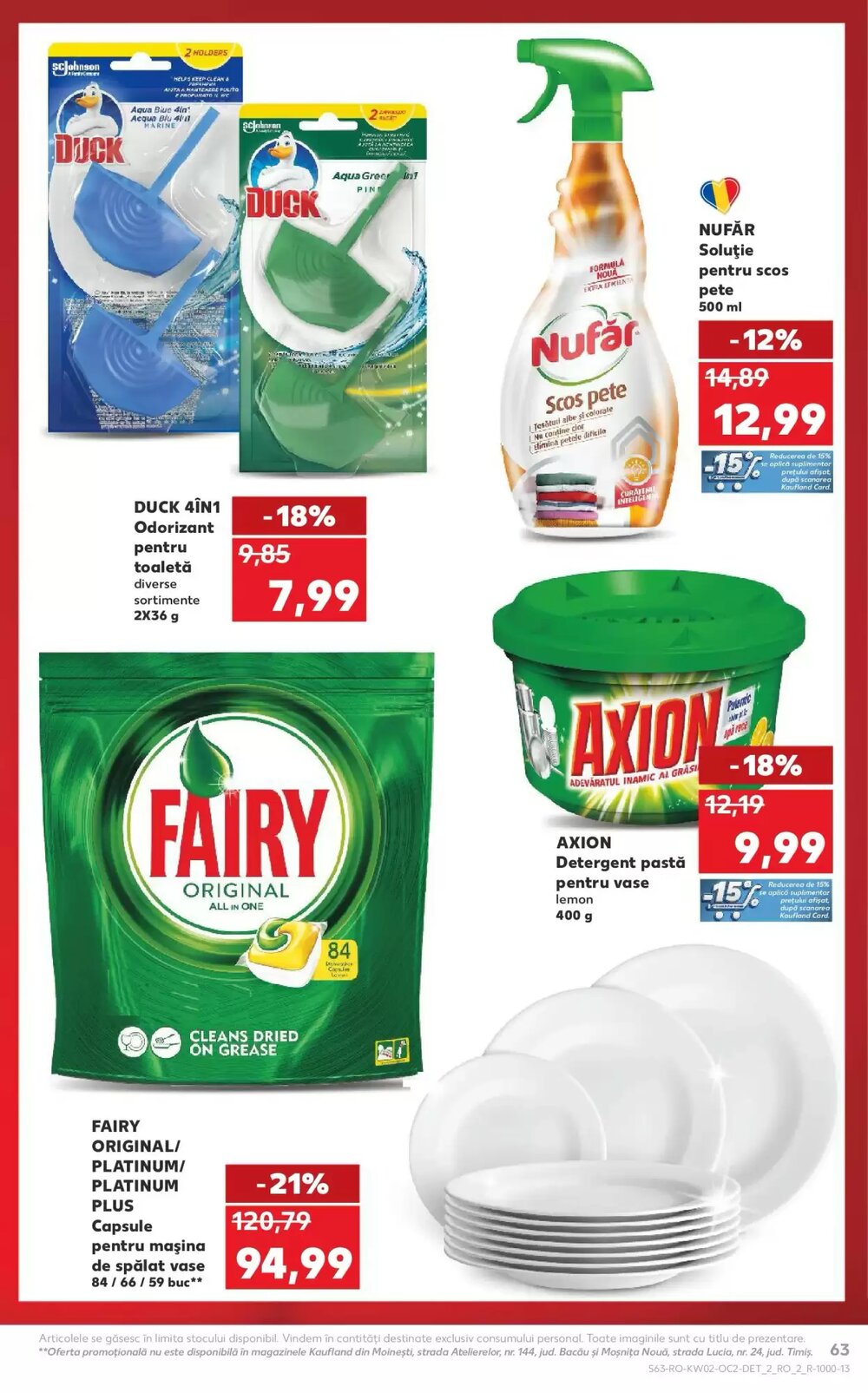 Catalogul cu oferte Kaufland valabil de la 07.01.2026 - Pagina 63.