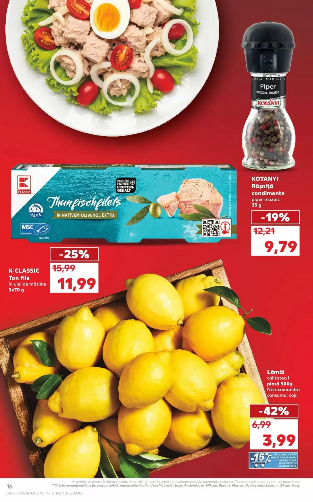 Catalogul cu oferte Kaufland valabil de la 07.01.2026 - Pagina 16.