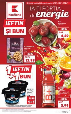 Catalogul cu oferte Kaufland valabil de la 07.01.2026