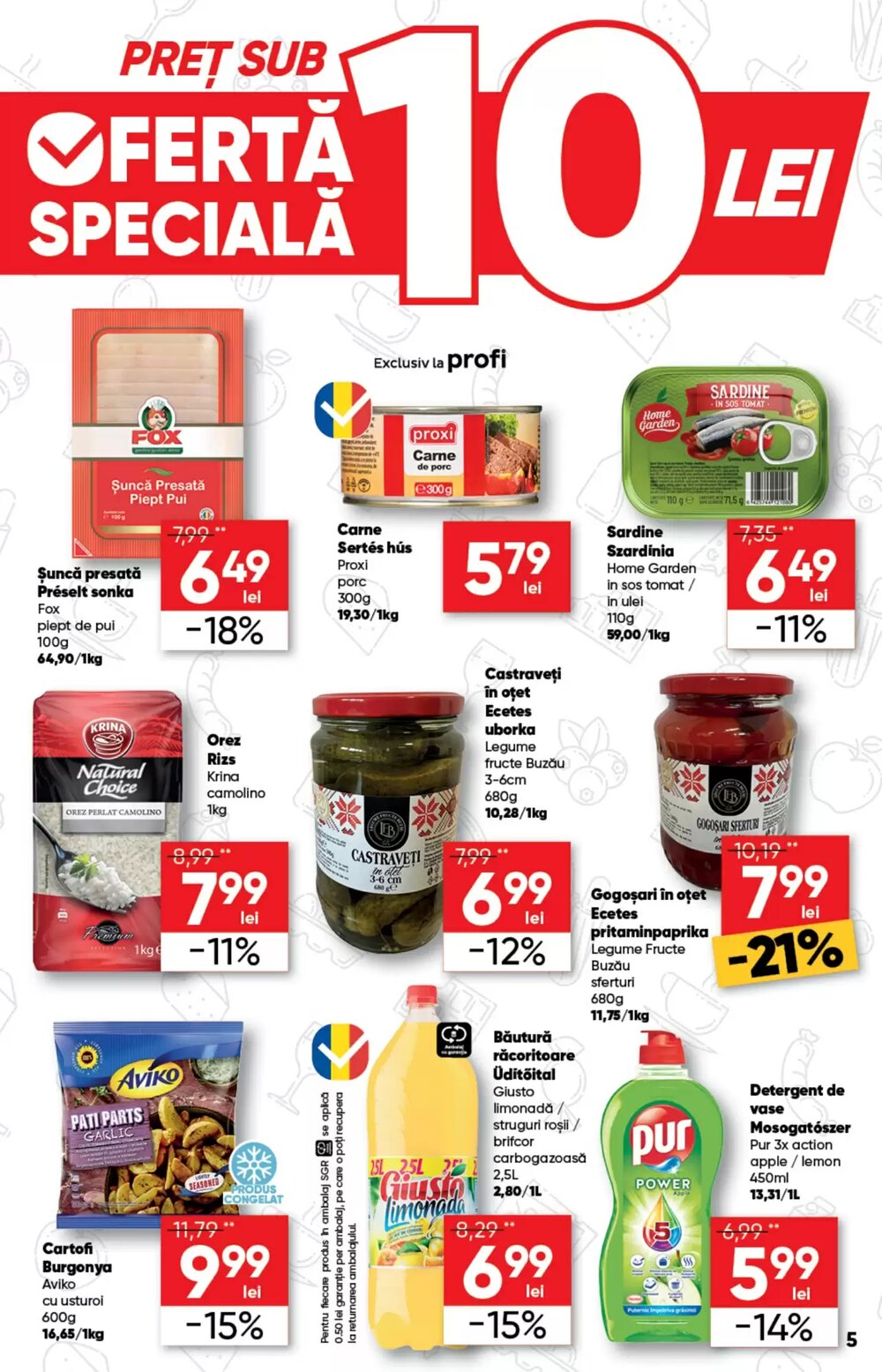 Catalogul cu oferte PROFI valabil de la 07.01.2026 - Pagina 5.