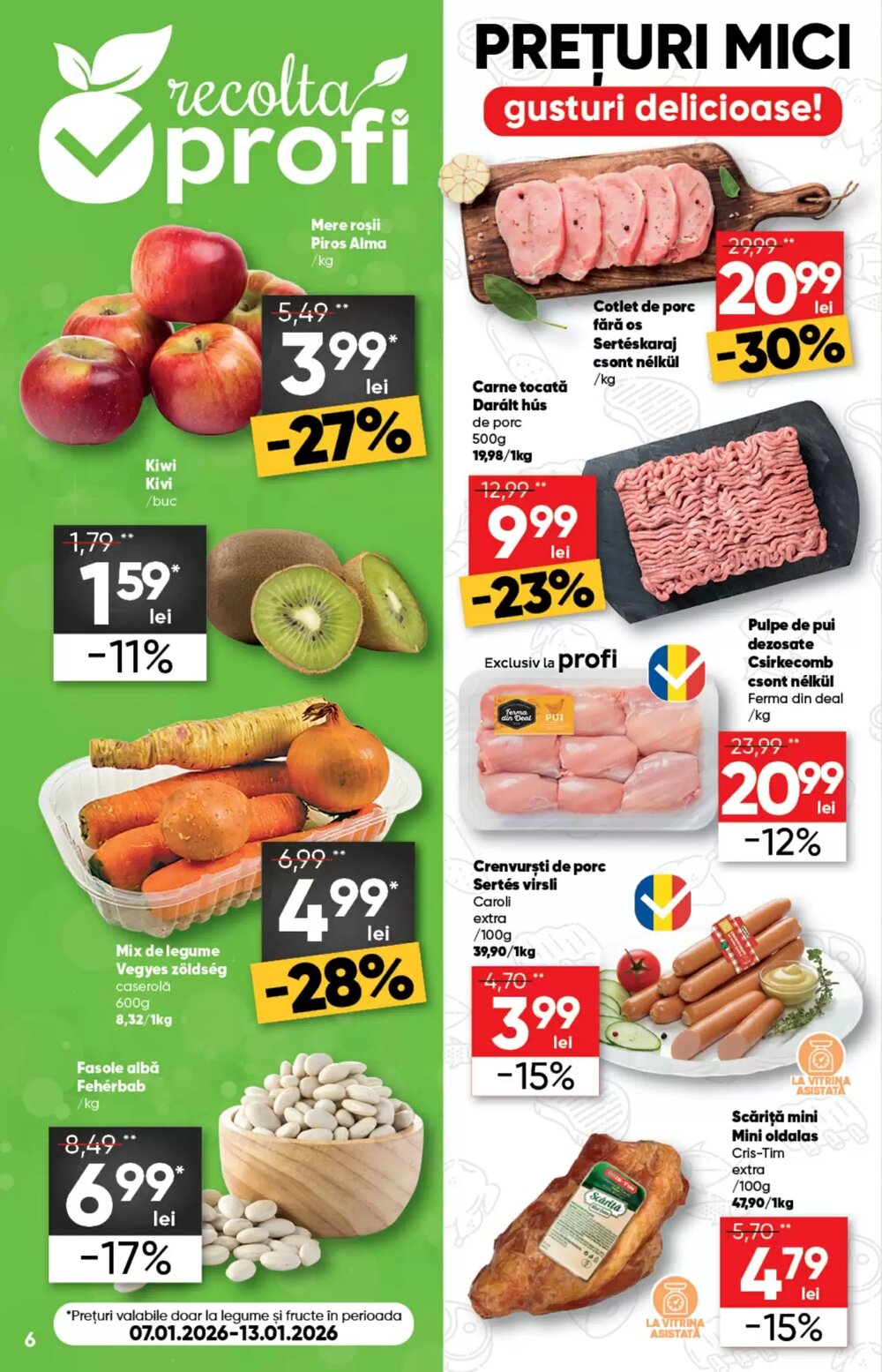 Catalogul cu oferte PROFI valabil de la 07.01.2026 - Pagina 6.