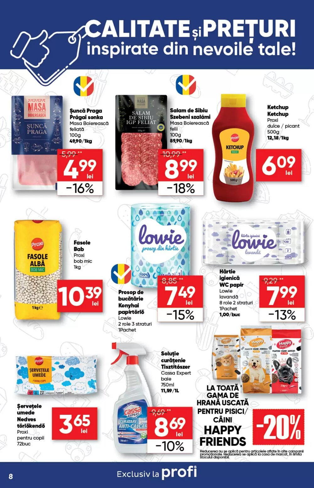 Catalogul cu oferte PROFI valabil de la 07.01.2026 - Pagina 8.