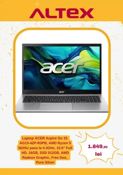 Catalogul cu oferte Altex valabil de la 07.01.2026 - Pagina 3.