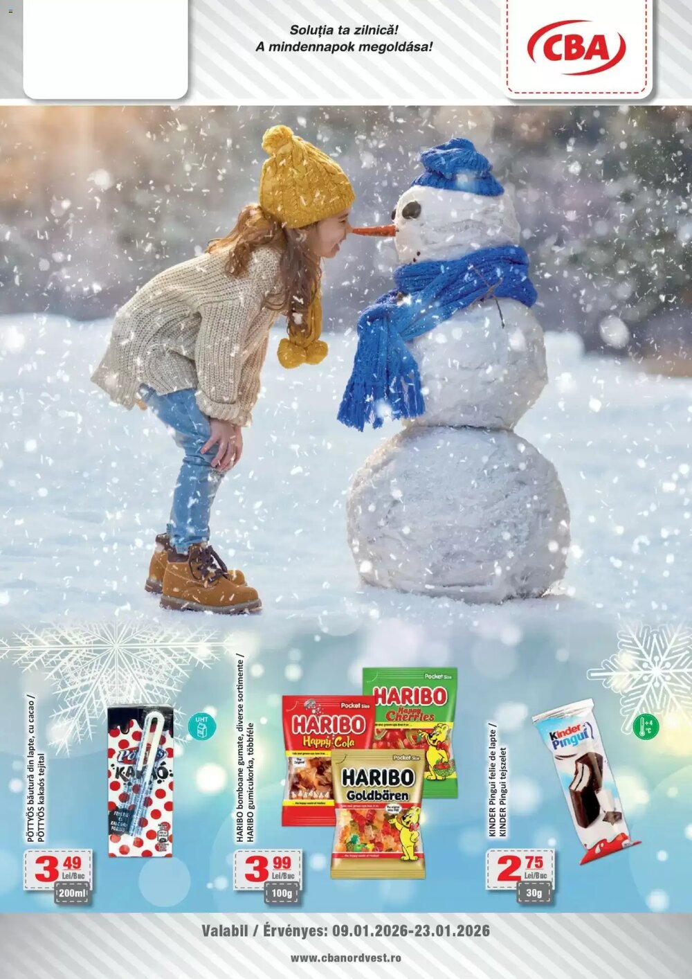 Catalogul cu oferte CBA valabil de la 08.01.2026 - Pagina 1.