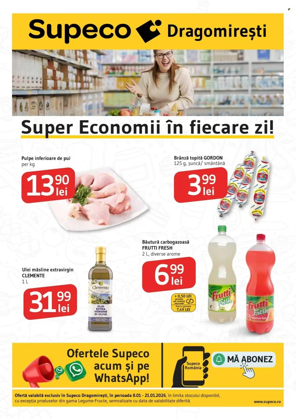 Catalogul cu oferte Supeco valabil de la 08.01.2026 - Pagina 1.