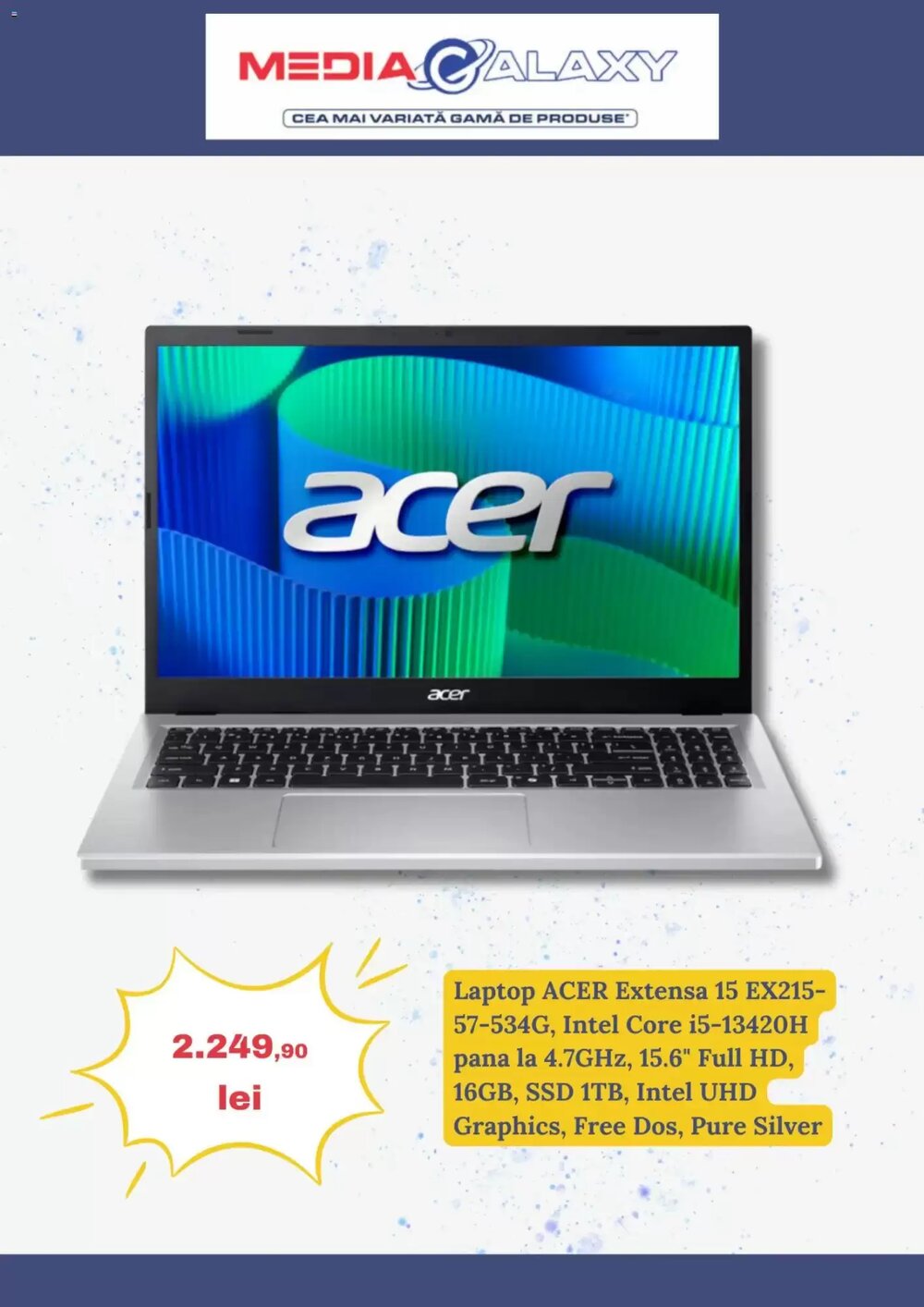 Catalogul cu oferte Media Galaxy valabil de la 08.01.2026 - Pagina 3.