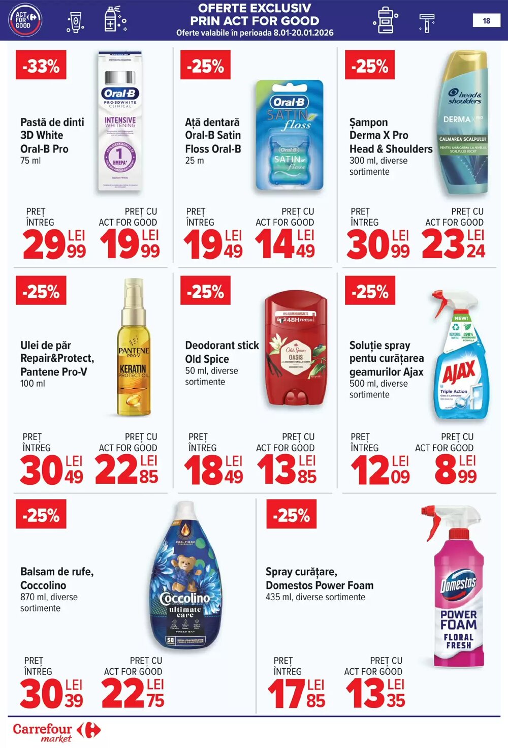 Catalogul cu oferte Carrefour Market valabil de la 08.01.2026 - Pagina 10.