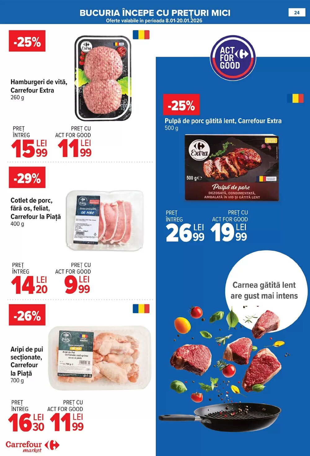 Catalogul cu oferte Carrefour Market valabil de la 08.01.2026 - Pagina 13.