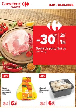 Catalogul cu oferte Carrefour Market valabil de la 08.01.2026