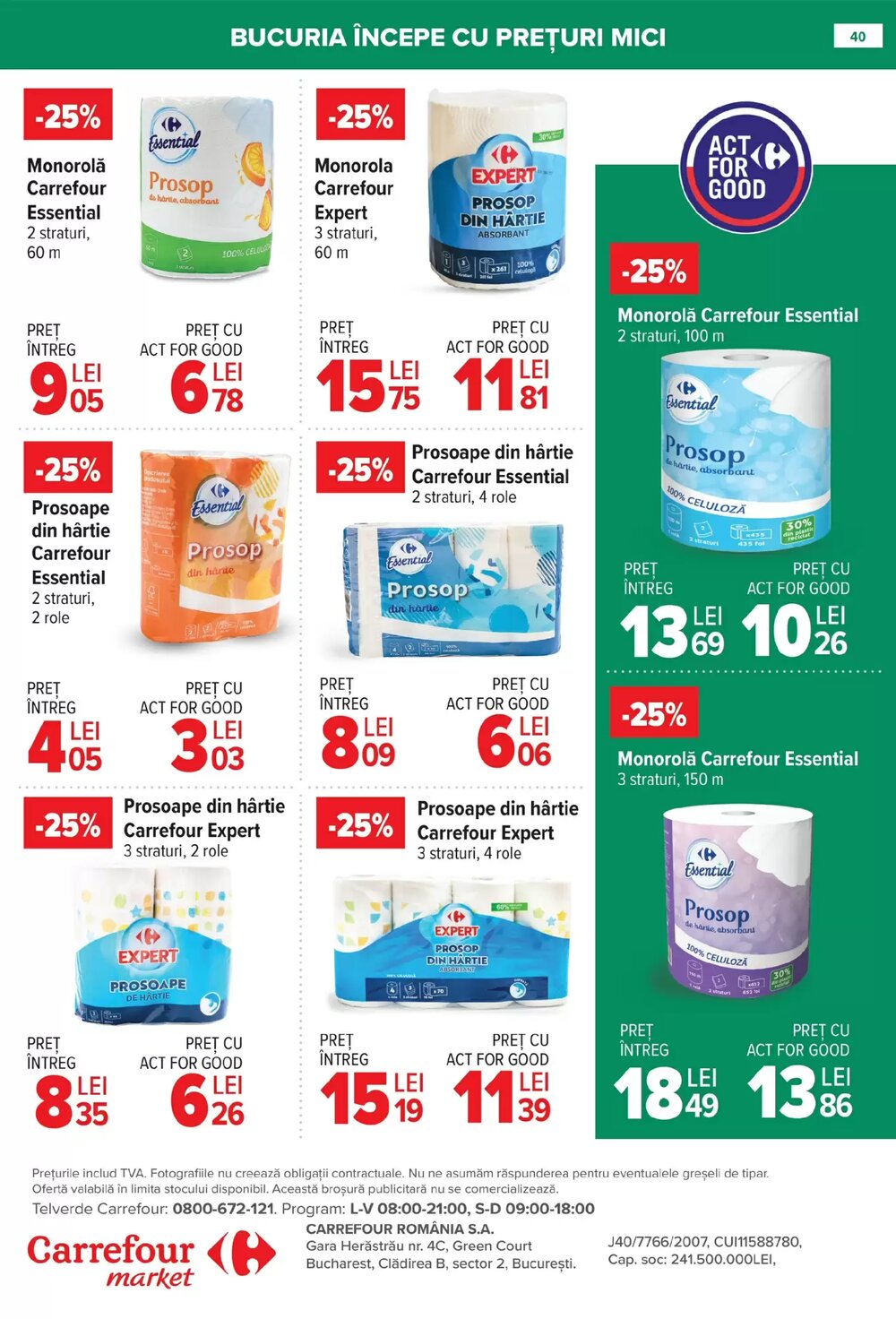 Catalogul cu oferte Carrefour Market valabil de la 08.01.2026 - Pagina 21.