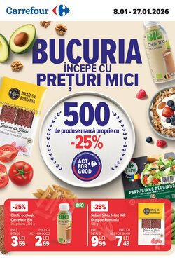 Catalogul cu oferte Carrefour valabil de la 08.01.2026