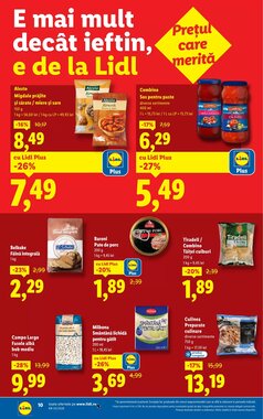 Catalogul cu oferte Lidl valabil de la 12.01.2026 - Pagina 10.