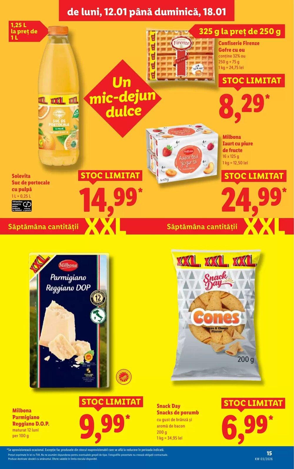 Catalogul cu oferte Lidl valabil de la 12.01.2026 - Pagina 15.